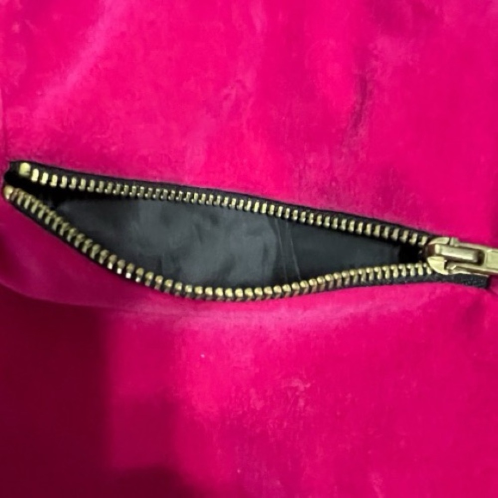 Mustard Seed Fuchsia Pencil Skirt with Zipper Accents - Picture 8 of 10